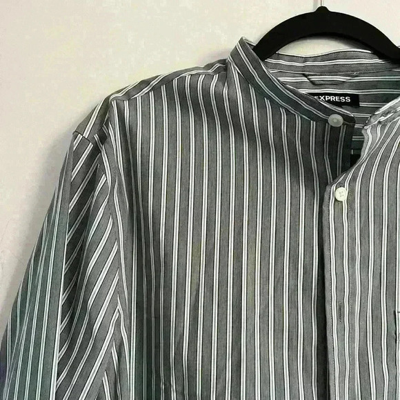 Express striped dress shirt - Picture 3 of 5